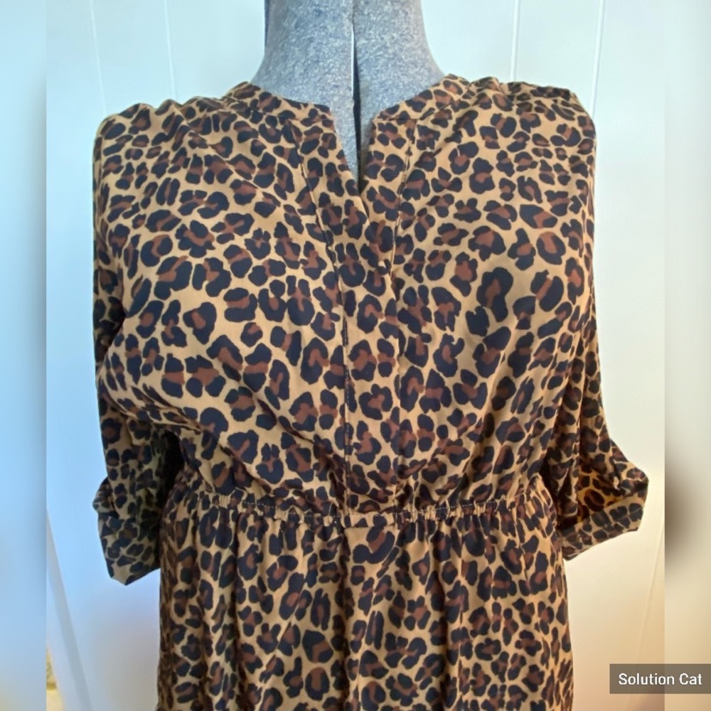 Leopard Print Dress